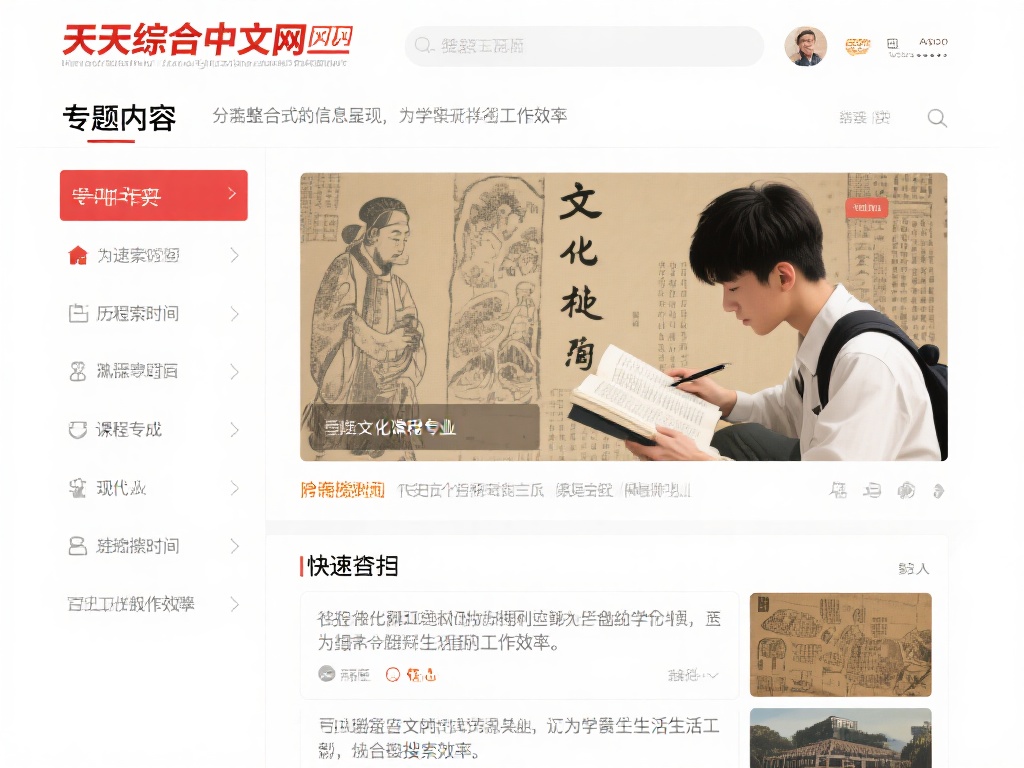 举例来说，一位大学生需要完成某个关于历史